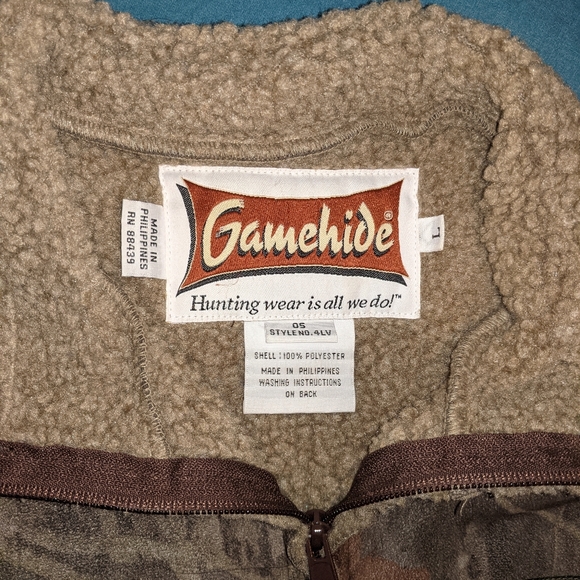 Gamehide Women's Camouflage Vest Size L - Picture 3 of 3